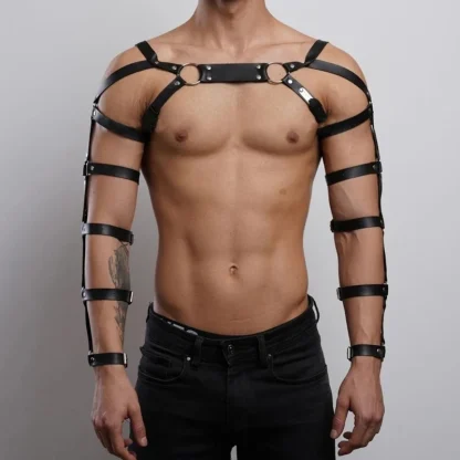 Strappy Black Sleeve Harness - Image 3