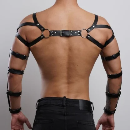 Strappy Black Sleeve Harness - Image 5