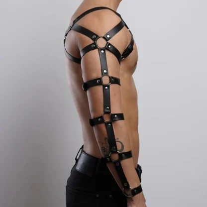 Strappy Black Sleeve Harness - Image 4