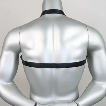 Black Chest Chain Harness - Image 4