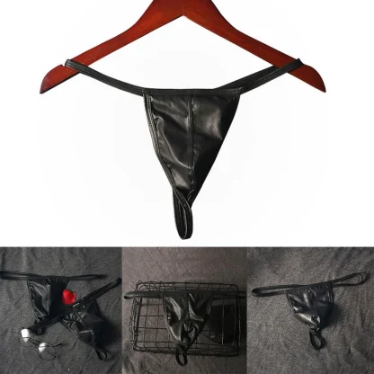 Sexy Sleek Black G-string - Image 7