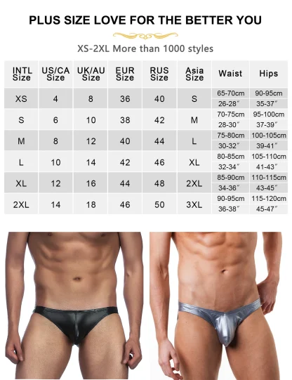 Tight Elastic Black Brief - Image 6