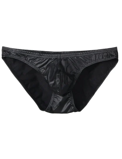 Tight Elastic Black Brief