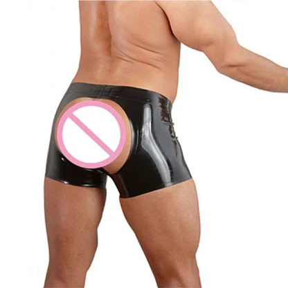Open Back Black Boxer Brief - Image 2