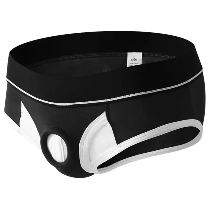Open Crotch Ring Hole Briefs - Image 7
