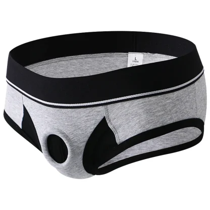 Open Crotch Ring Hole Briefs - Image 5