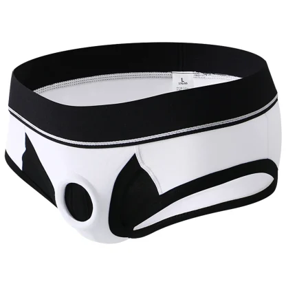 Open Crotch Ring Hole Briefs - Image 4