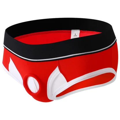 Open Crotch Ring Hole Briefs - Image 2