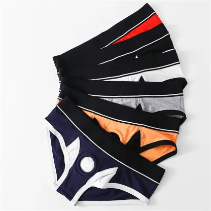 Open Crotch Ring Hole Briefs - Image 9