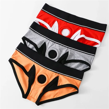 Open Crotch Ring Hole Briefs - Image 8