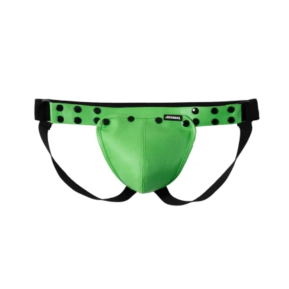 Faux Leather Seductive Jockstrap - Image 10