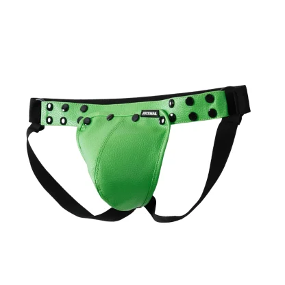 Faux Leather Seductive Jockstrap - Image 11