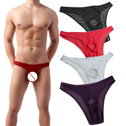 Open Front Mesh Panties - Image 10