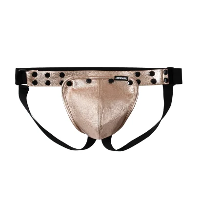 Faux Leather Seductive Jockstrap - Image 13