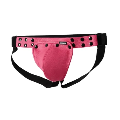 Faux Leather Seductive Jockstrap - Image 12